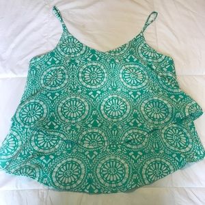 Patterned tank top
